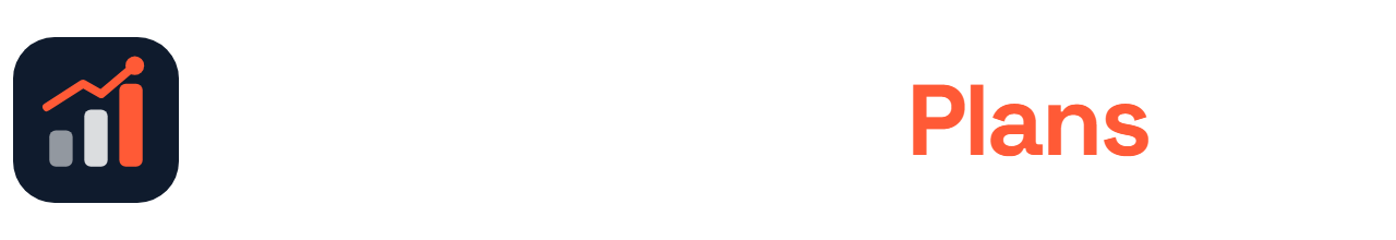 Affordable SEO Plans logo, white version
